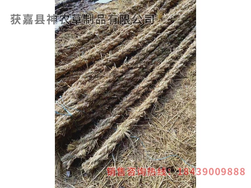 護(hù)坡草繩，護(hù)坡草棒